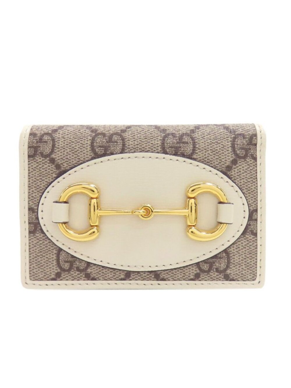 Gucci Horsebit GG Wallet Leather